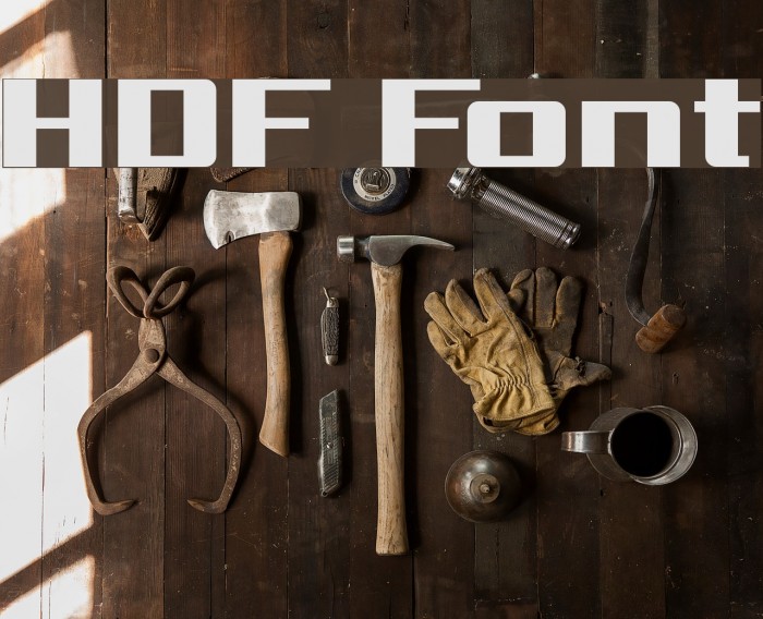 HDF Font examples
