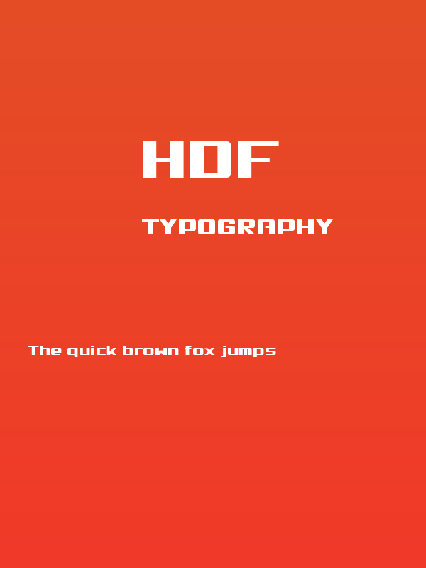 HDF Poster