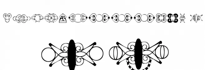 HDGEMS7 Schriftart Groß
