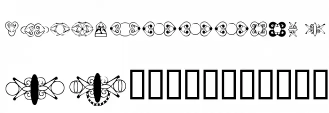 HDGEMS7 Font LOWERCASE