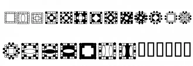 HDGEMS9 Font LOWERCASE