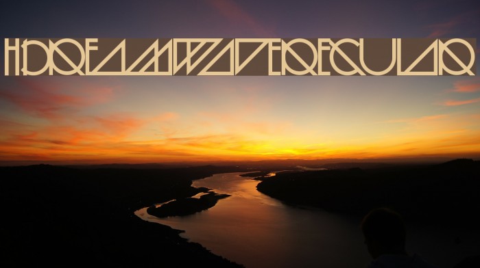 HDreamwave-Regular Font examples