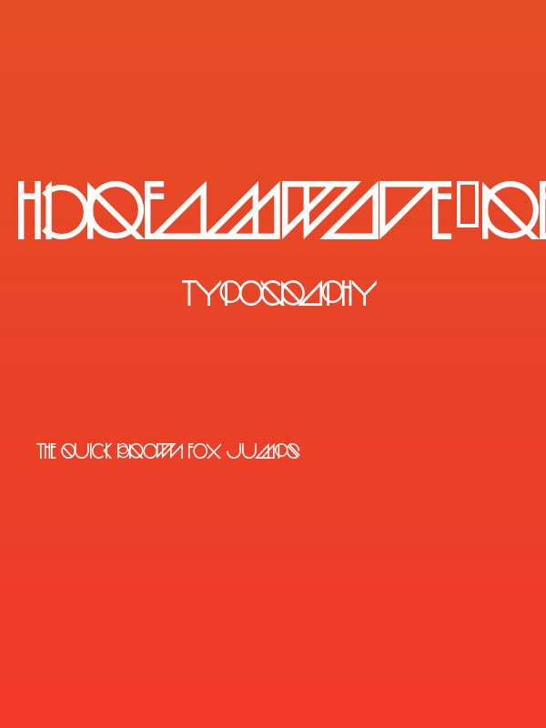 HDreamwave-Regular Poster