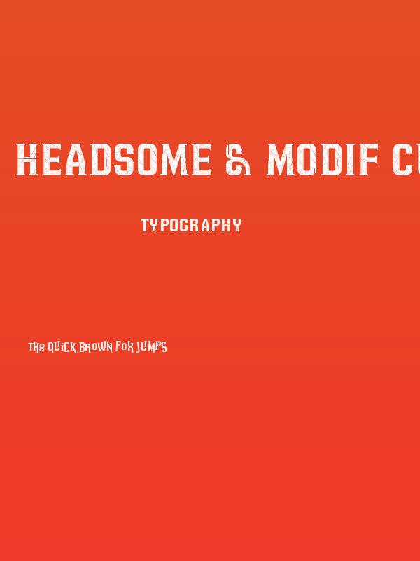 HEADSOME & modif Cut1 Poster