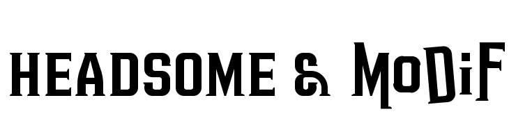 HEADSOME & modif  font caratteri gratis