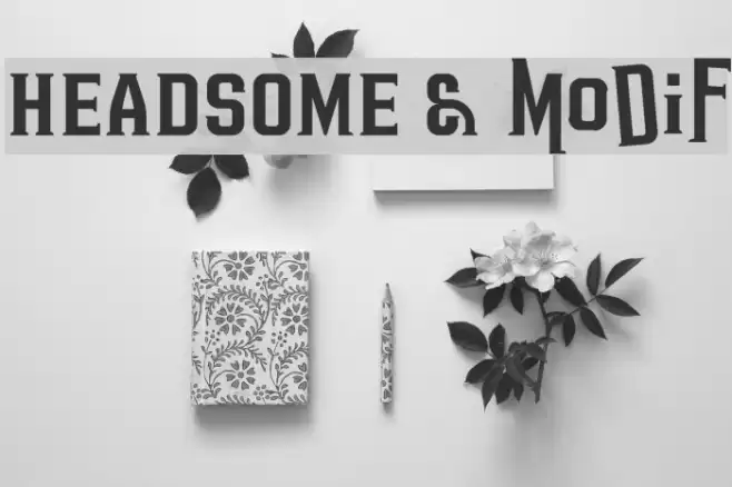 HEADSOME & modif Font examples