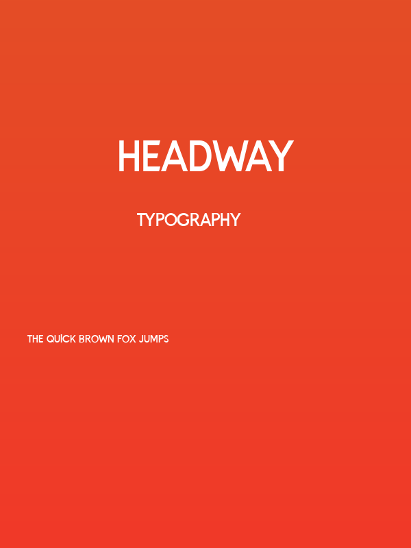 HEADWAY Poster