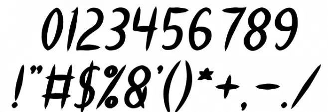 HEART SHAPED Bold Italic Font OTHER CHARS