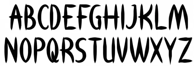 HEART SHAPED Bold Schriftart Groß