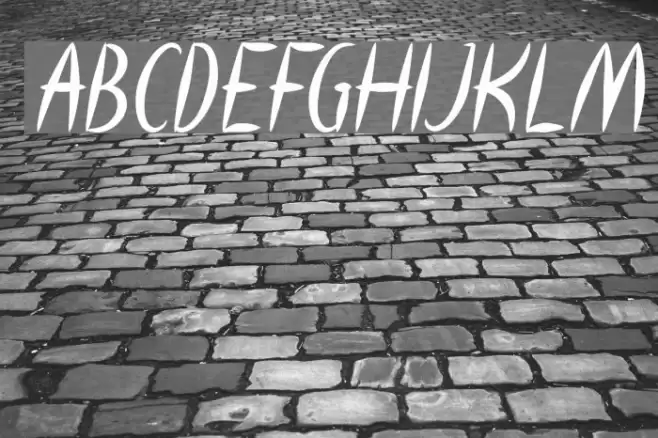 HEART SHAPED Italic Font examples