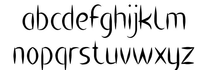 HEART SHAPED-Light Font LOWERCASE