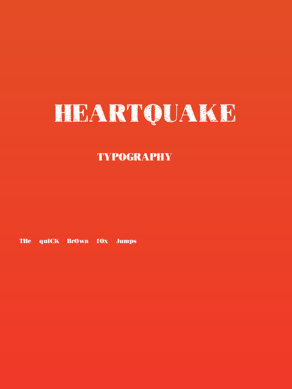 HEARTQUAKE Poster