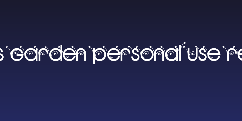 HEARTS GARDEN PERSONAL USE Regular Social Header