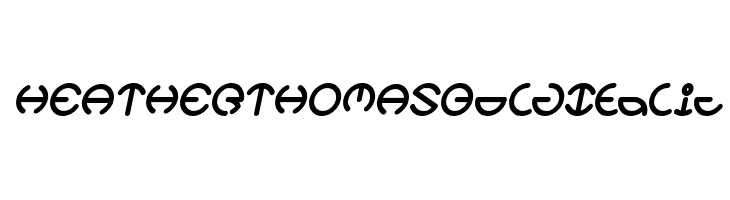 HEATHER THOMAS Bold Italic  Frei Schriftart Herunterladen