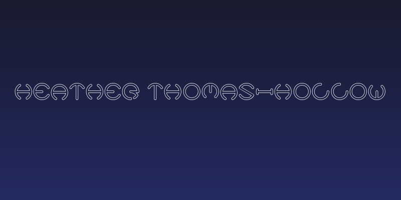 HEATHER THOMAS-Hollow Social Header