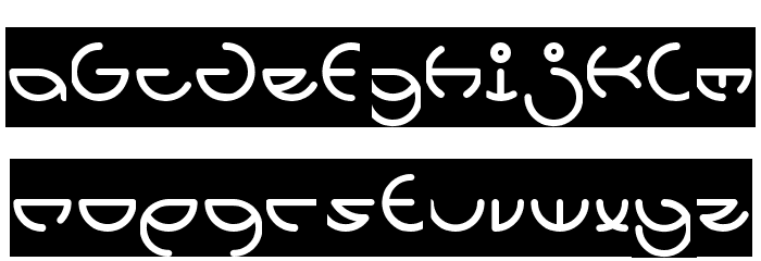 HEATHER THOMAS-Inverse フォント 小文字