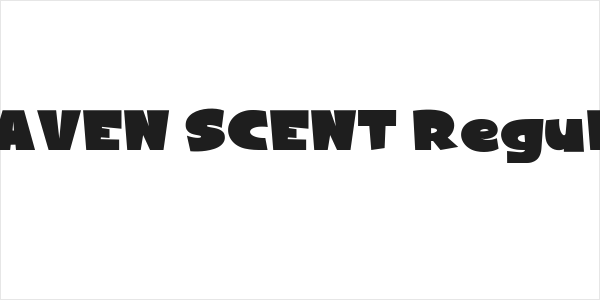 HEAVEN SCENT Regular Logo
