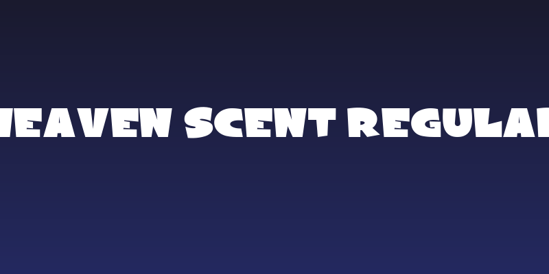 HEAVEN SCENT Regular Social Header