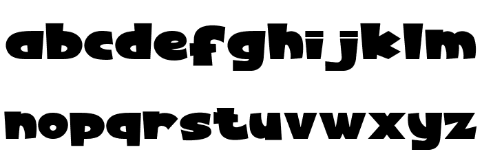 HEAVEN SCENT Regular Font LOWERCASE