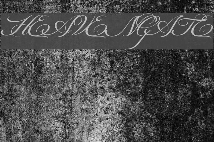 HEAVENGATE Font examples