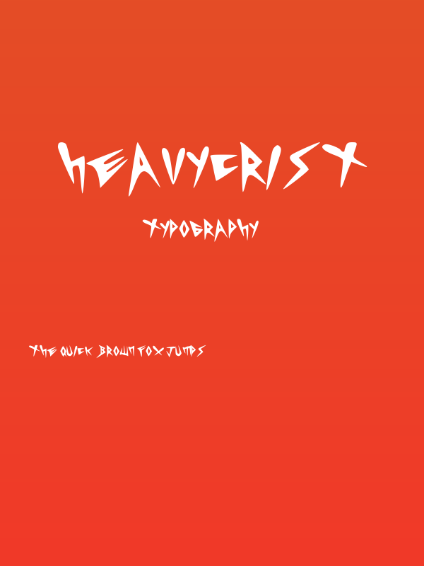 HEAVYCRIST Poster