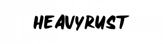 HEAVYRUST  Fuentes Gratis Descargar