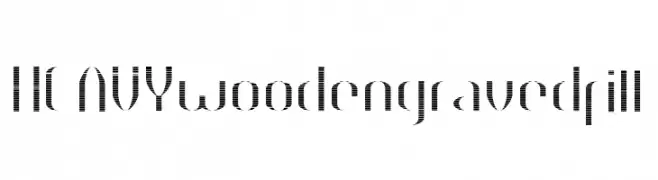 HEAVYwood engraved fill  font caratteri gratis
