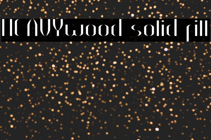 HEAVYwood solid fill Example 2