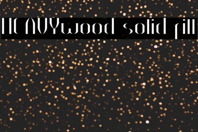 HEAVYwood solid fill Example 2