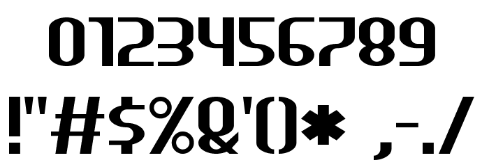 HEAVYwood Font OTHER CHARS