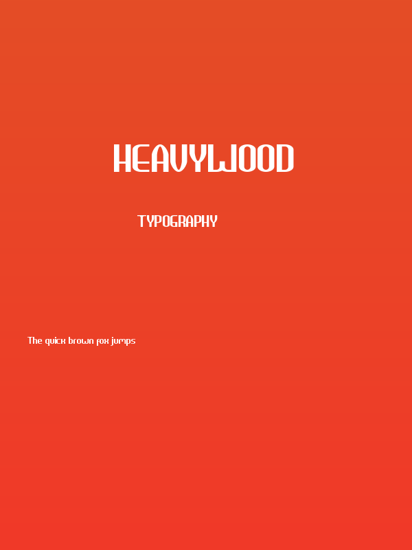 HEAVYwood Poster