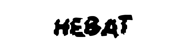 HEBAT  Скачать бесплатные шрифты