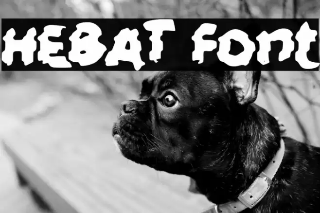 HEBAT Font examples