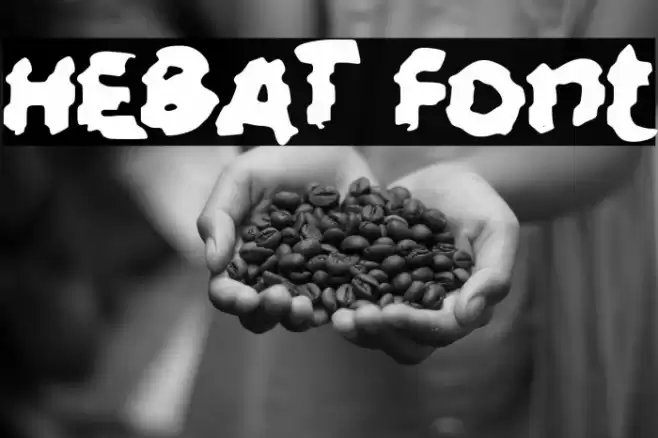 HEBAT Font examples