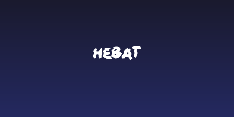 HEBAT Social Header
