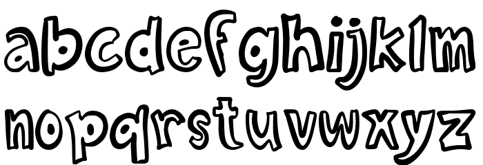 HEINZO Font LOWERCASE