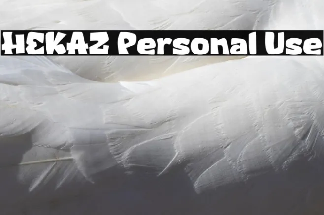HEKAZ Personal Use Example 1