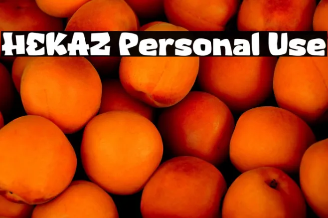 HEKAZ Personal Use Example 2