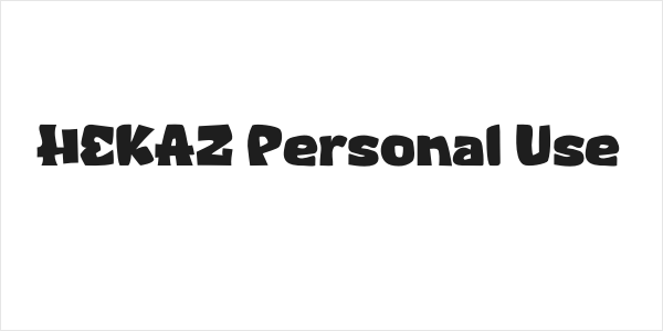 HEKAZ Personal Use Logo