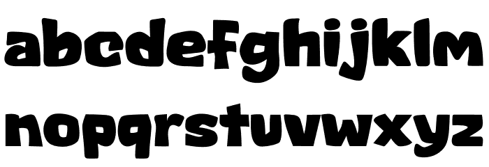 HEKAZ Personal Use Font LOWERCASE