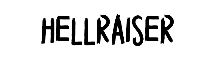 HELL RAISER  les polices de caractères gratuit tlcharger