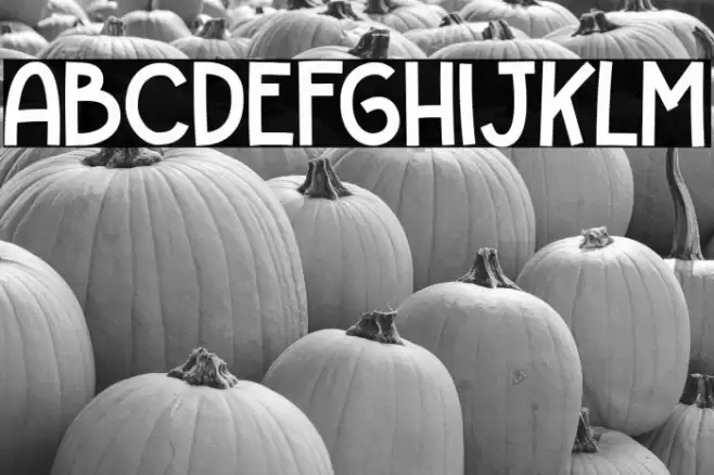 HELLO GIRAFFE Font examples