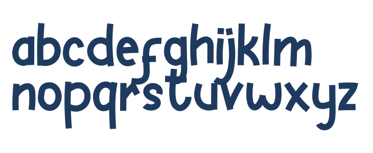 HELLO GIRAFFE Lowercase