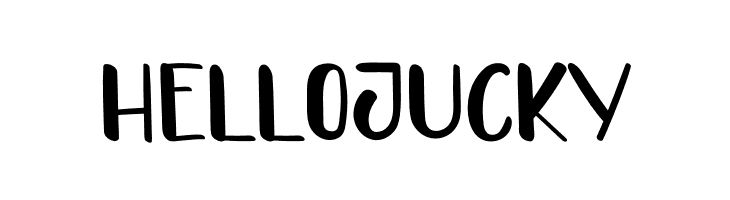 HELLO JUCKY  font caratteri gratis