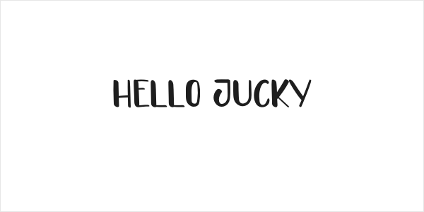 HELLO JUCKY Logo
