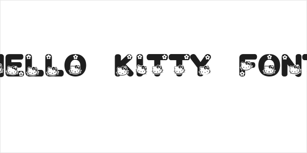 HELLO KITTY FONT Logo
