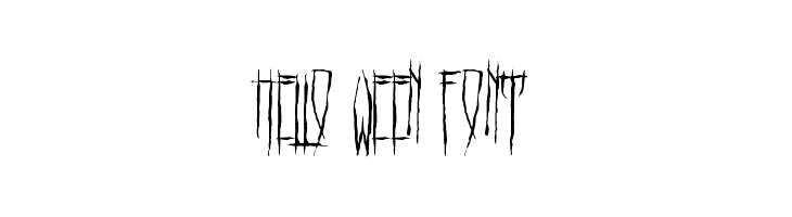 HELLO WEEN FONT  नि: शुल्क फ़ॉन्ट्स डाउनलोड