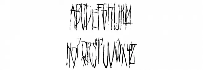 HELLO WEEN FONT Fuentes MINÚSCULAS