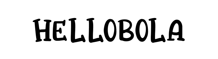 HELLOBOLA  font caratteri gratis