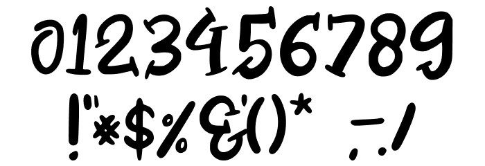 HELLOBOLA Font OTHER CHARS